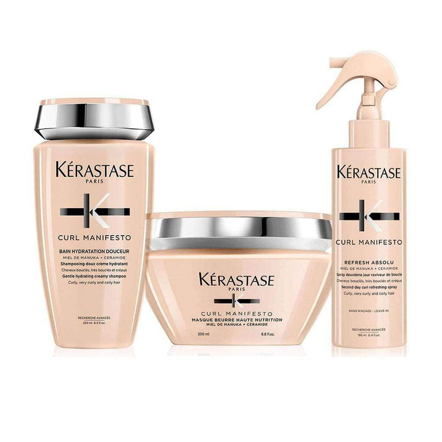 Kerastase Curl Manifesto Refresh Kit capelli ricci secchi - Planethair 