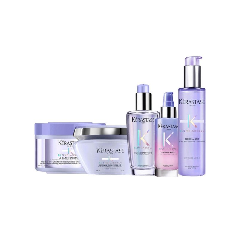 Kerastase Blond Absolu Kit Trattamento Completo Capelli Decolorati - Planethair 