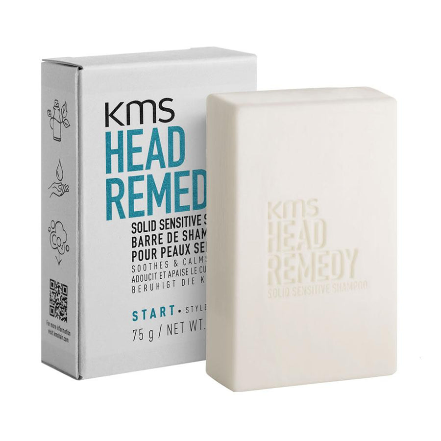 Kms Head Remedy Sensitive Shampoo Solido 75gr - Capelli Misti/Grassi - benvenuto