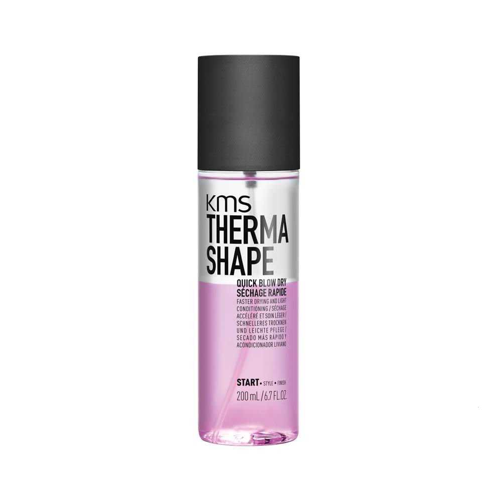 Kms Therma Shape Quick Blow Dry spray termico capelli - Planethair 