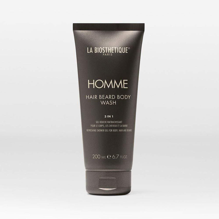 La Biosthetique Homme Hair Beard Body Wash 200ml - Planethair 