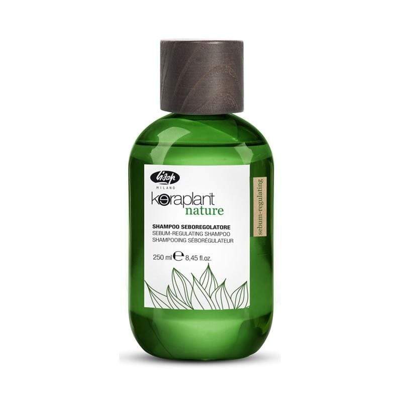 Lisap Keraplant Nature Shampoo Seboregolatore 250ml - Trattamento Cute - Bio e Naturali