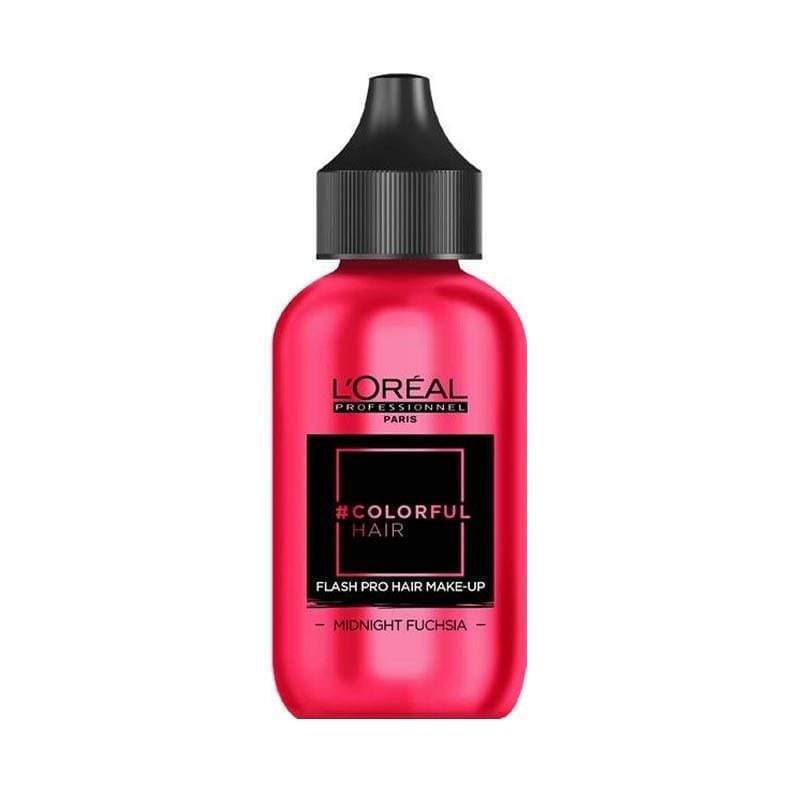 L'Oreal Colorful Hair Flash Midnight Fuchsia 60ml - Planethair 