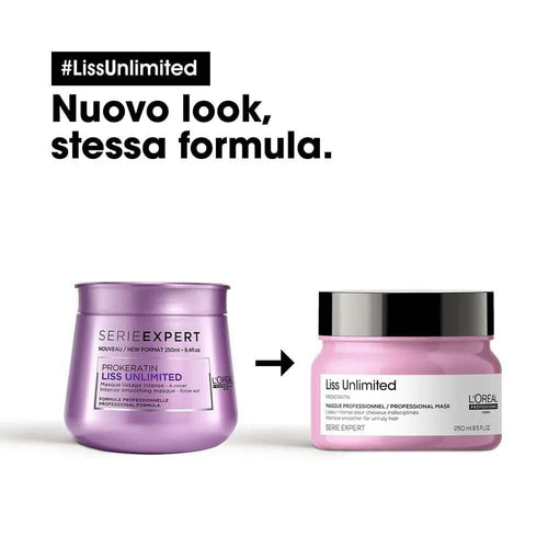 L'oreal Professionnel Liss Unlimited Maschera capelli crespi 250ml L'Oreal Professionnel