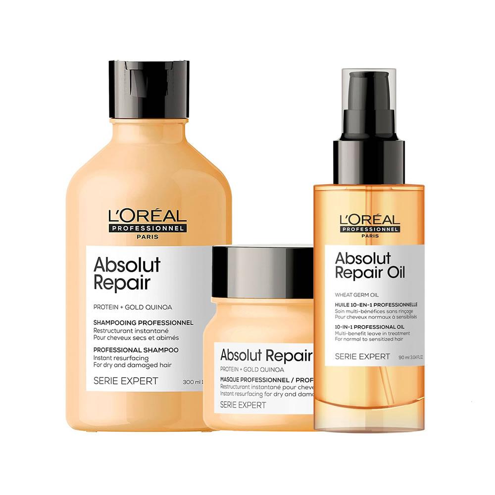 L'Oreal Professionnel Serie Expert Absolut Repair Kit Regalo Capelli Danneggiati - Planethair 