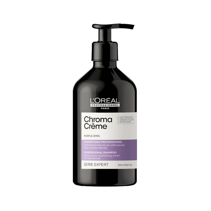 L'Oreal Professionnel Serie Expert Chroma Creme Purple Shampoo Antigiallo - Planethair 