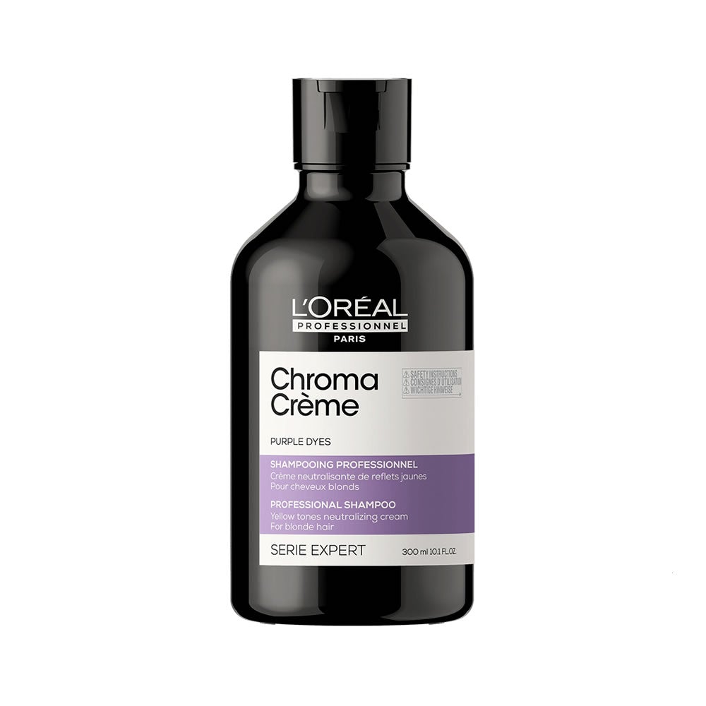 L'Oreal Professionnel Serie Expert Chroma Creme Purple Shampoo Antigiallo - Planethair 