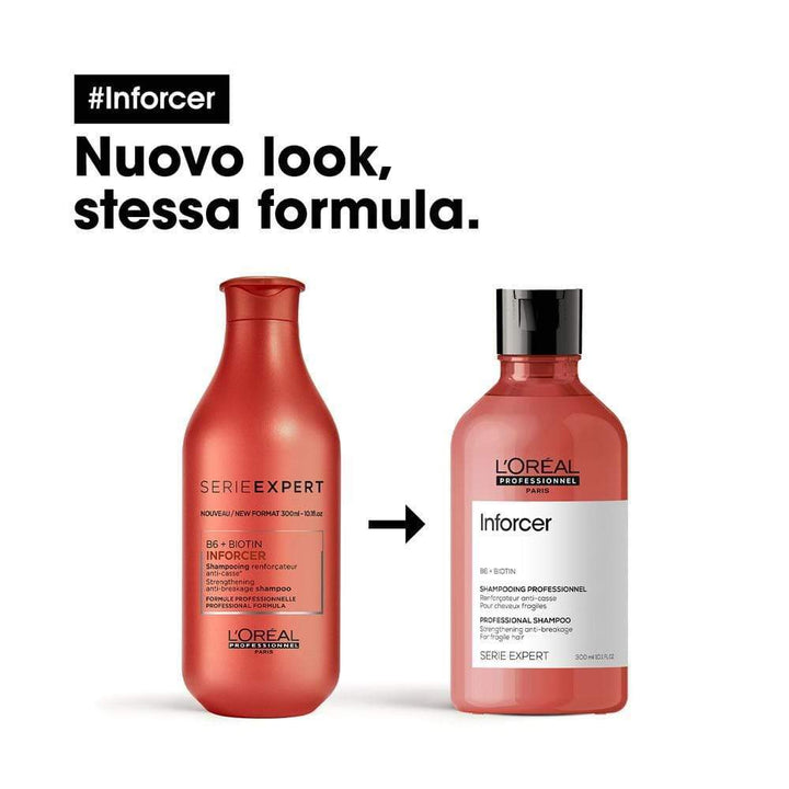 L'Oreal Professionnel Serie Expert Inforcer Shampoo rinforzante 300ml - Planethair 