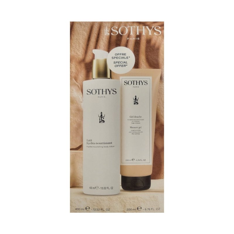 Sothys Kit Lait Hydra Nourissant e Gel Douche - Planethair 