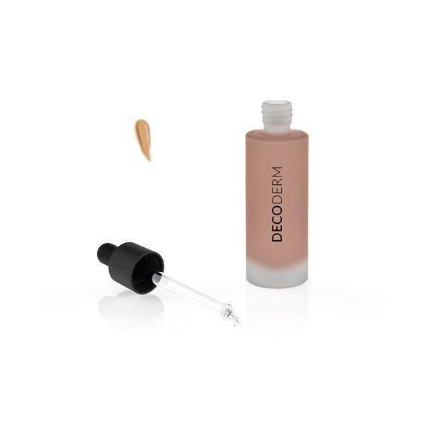 Decoderm Make Up Nude Fondotinta Idratante Col 4 30ml - Planethair 