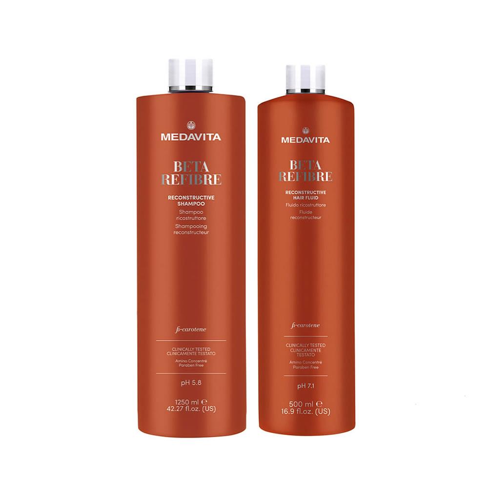 Medavita Beta Refibre Kit Ricostruzione Capelli Professionale - Planethair 