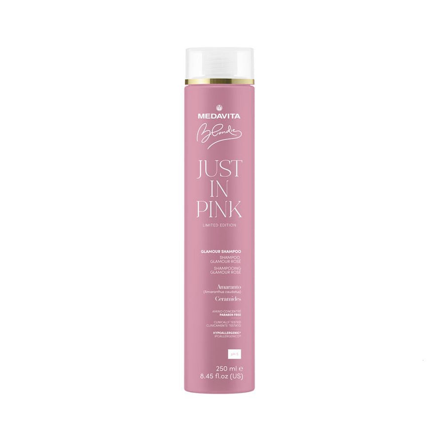 Medavita Blondie Shampoo Just In Pink Glamour 250ml - Planethair 