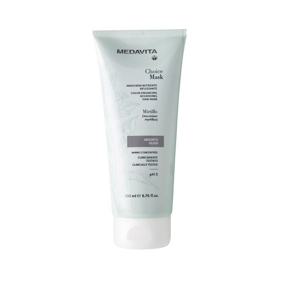 Medavita Choice Maschera Argento 200ml - Planethair 