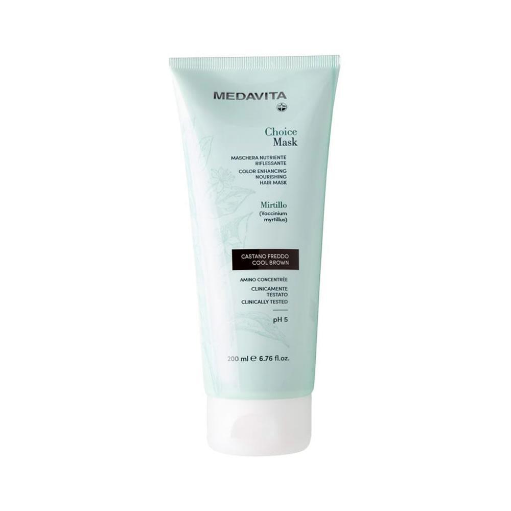 Medavita Choice Maschera Castano Freddo 200ml - Planethair 