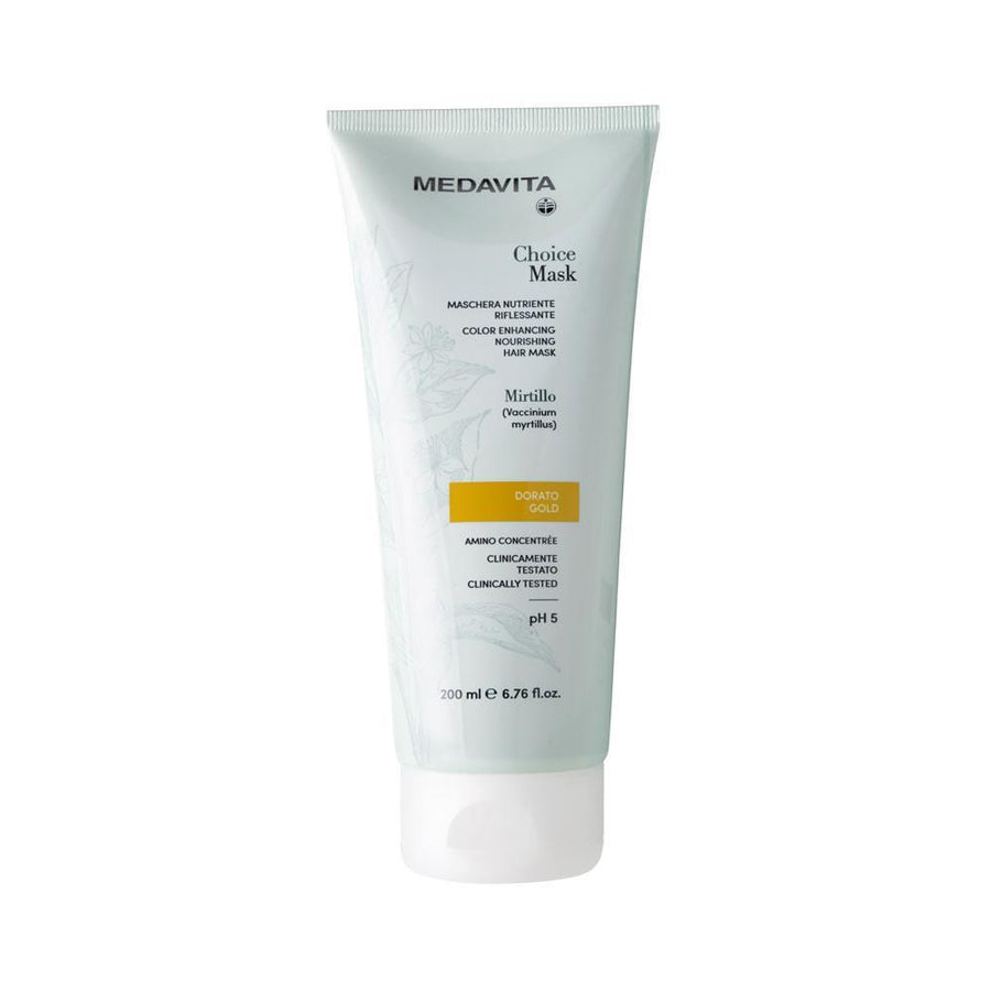 Medavita Choice Maschera Dorato 200ml - Planethair 