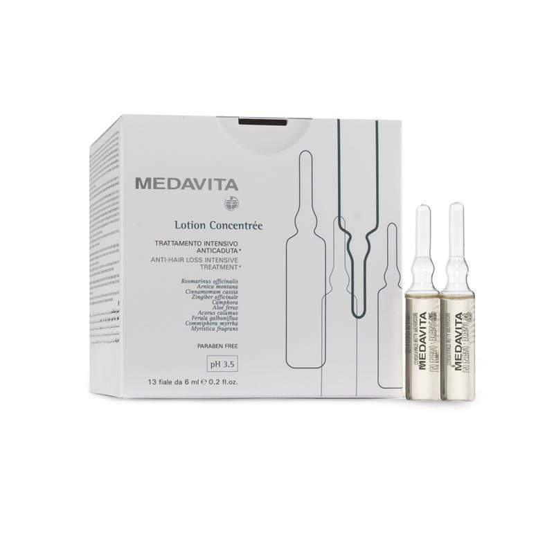 Medavita Kit Lotion Concentrée Shampoo e Fiale anticaduta - Planethair 