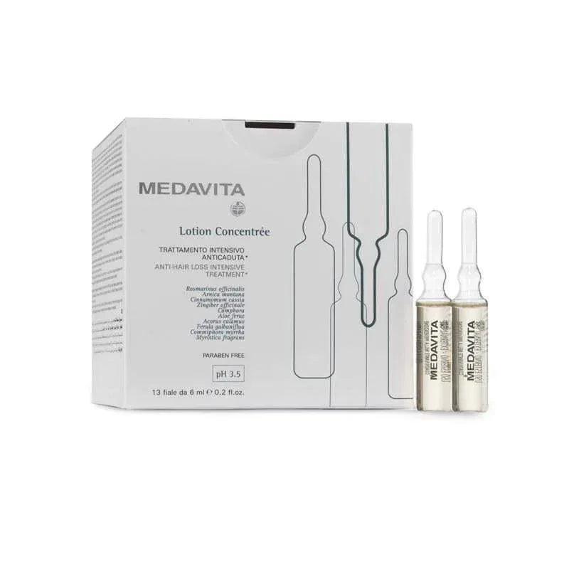 Medavita Kit Lotion Concentrée Shampoo and anti-hair loss vials