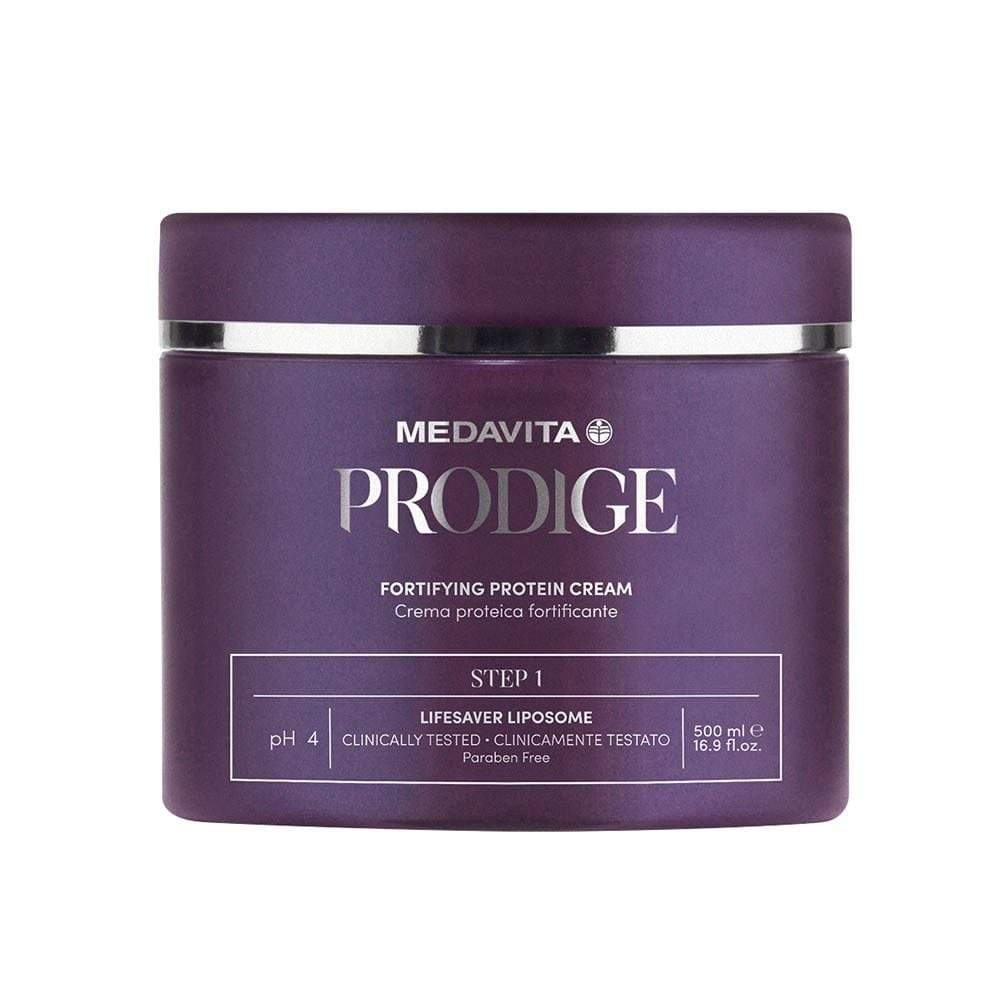 Medavita Prodige Fortifying Protein Cream Maschera Proteica Capelli 500ml - Planethair 