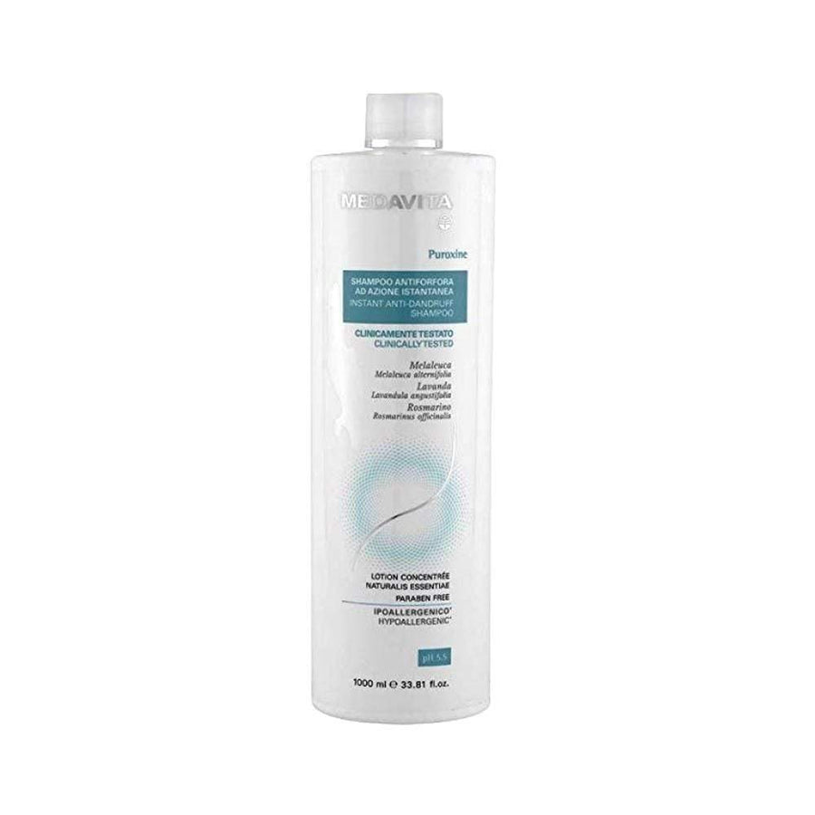 Medavita Shampoo Puroxine Instant Anti Dandruff 1000ml - Forfora - 1000