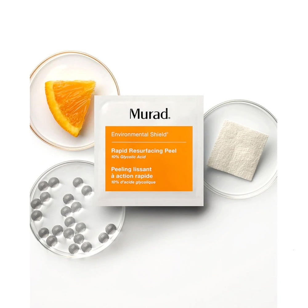 Murad Rapid Resurfacing Peel 16 salviette esfolianti - Planethair 