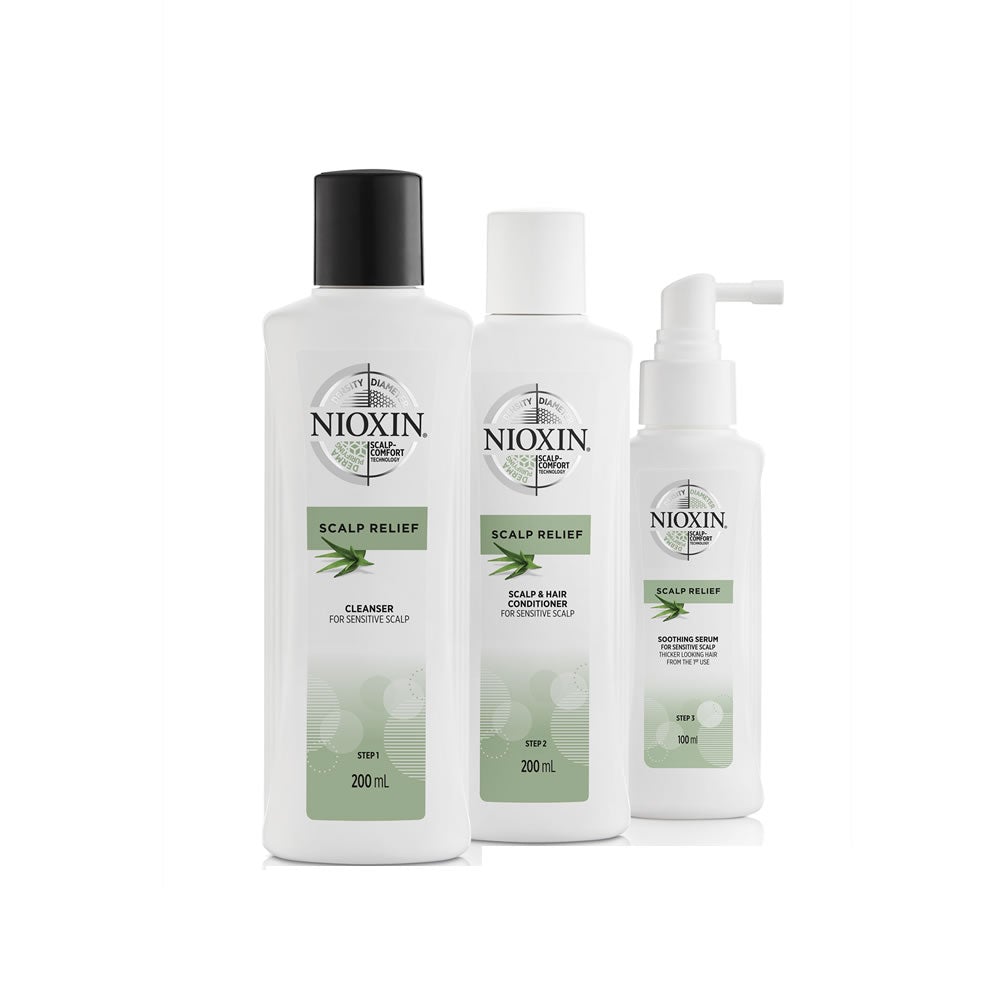Nioxin Scalp Relief Kit Cuoio Capelluto Sensibile - Planethair 