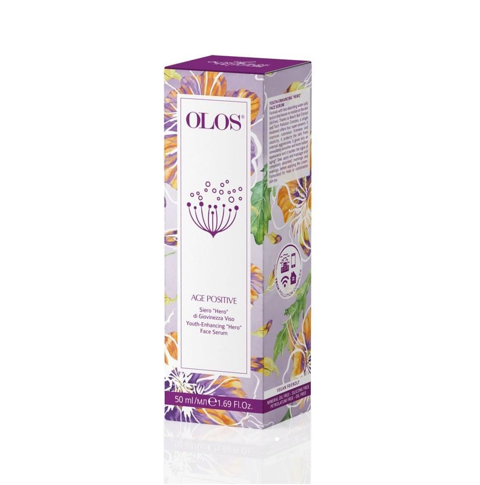 Olos Age Positive Siero Hero di Giovinezza Viso 50ml - Planethair 