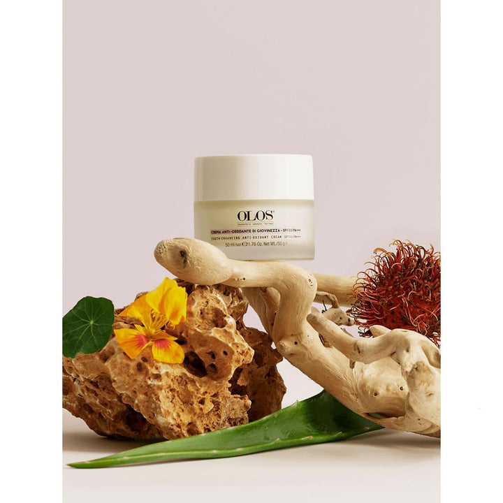 Olos Crema Anti Ossidante di Giovinezza SPF 30/PA+++ 50ml - Planethair 
