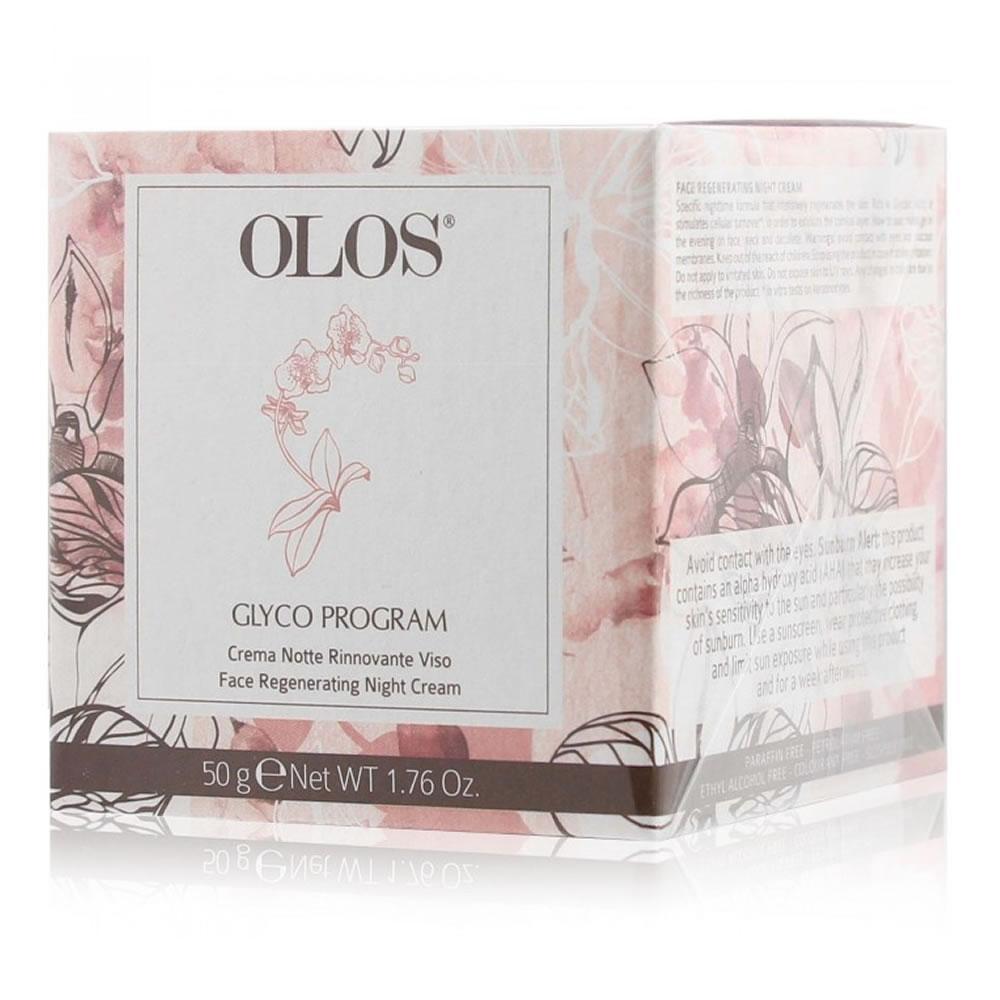 Olos Crema Notte Rinnovante Viso 50gr - Planethair 