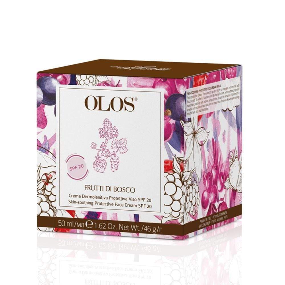 Olos Crema Protettiva Dermolenitiva Viso SPF20 50ml - Planethair 
