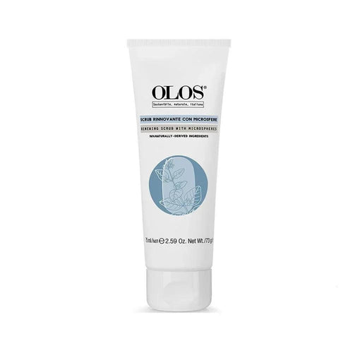 Olos Scrub Viso Rinnovante con Microsfere 75ml - Planethair