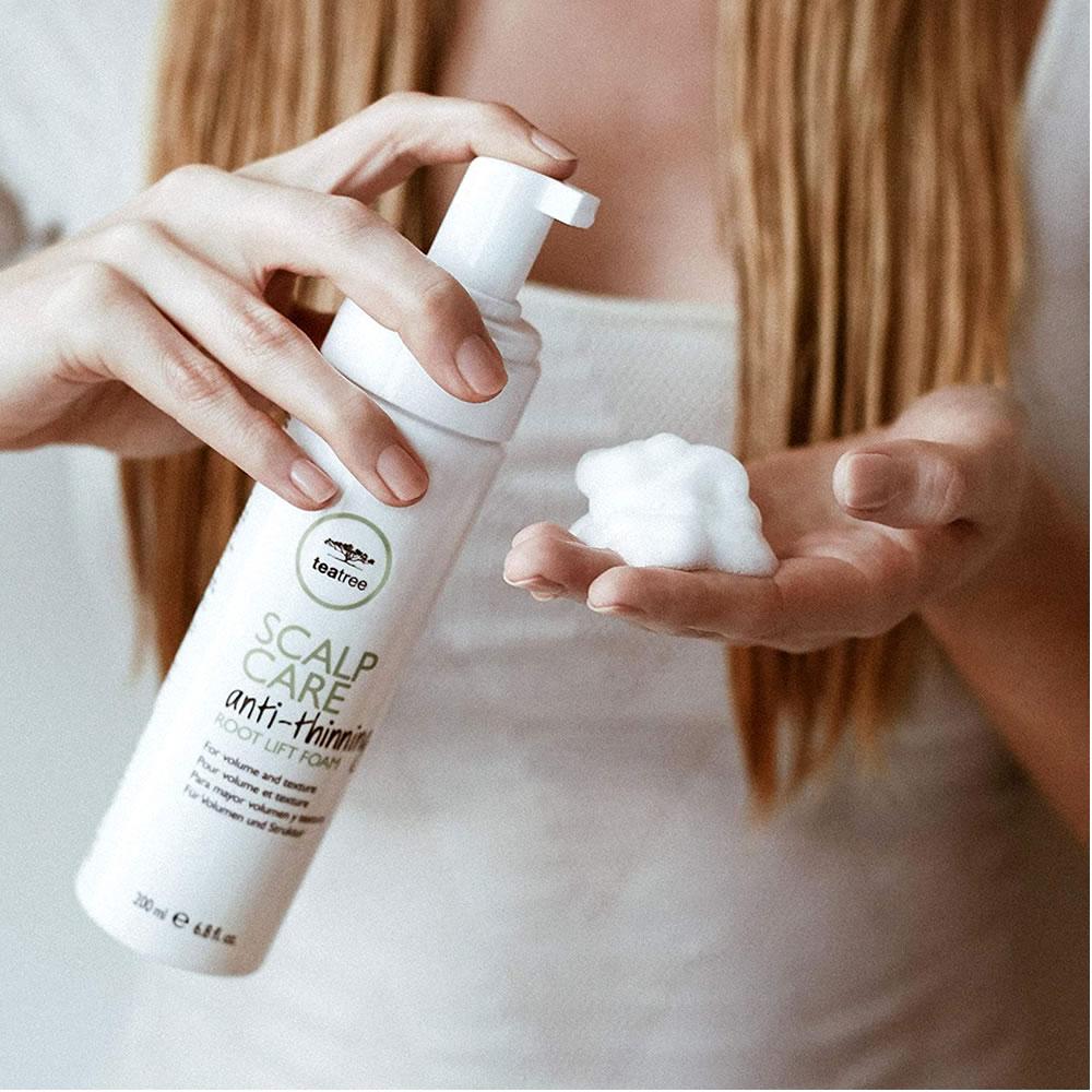 Paul Mitchell Tea Tree Scalp Care Anti Thinning Root Lift Schiuma Volumizzante 200ml - Planethair 