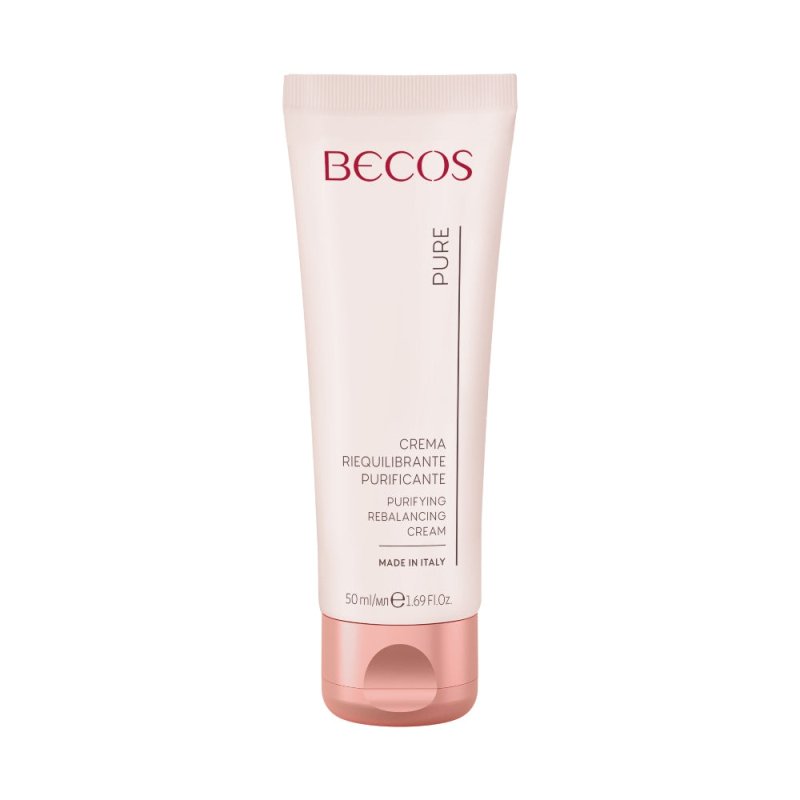 Becos Pure Crema Viso Riequilibrante Purificante 50ml - Planethair 
