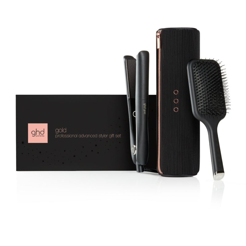 Ghd Gold Gift Set piastra e spazzola - Piastra per capelli - Collezioni Ghd:Spazzole e Pettini