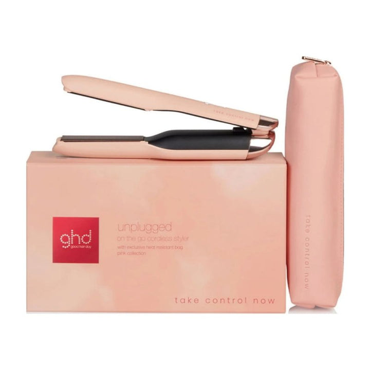 Ghd Unplugged Styler Pink Rosa Pesca piastra capelli senza fili - Piastra per capelli - Collezioni Ghd:Styler