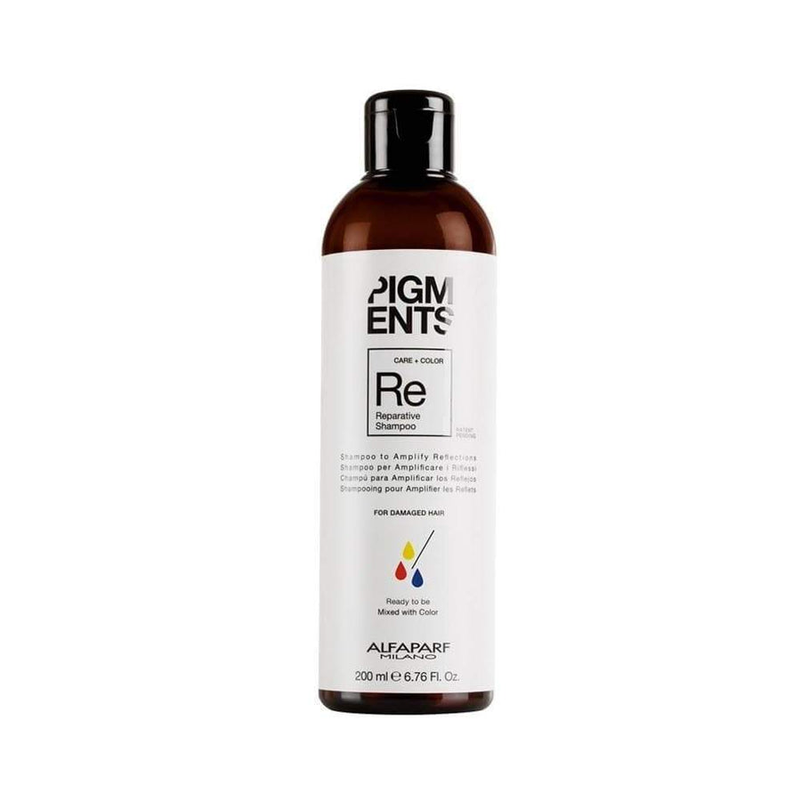 Pigments Reparative Shampoo Alfaparf 200ml - Planethair 