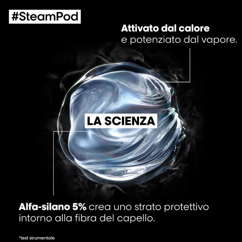 L'Oreal SteamPod Smoothing Treatment termoprotettore 50ml - Planethair 