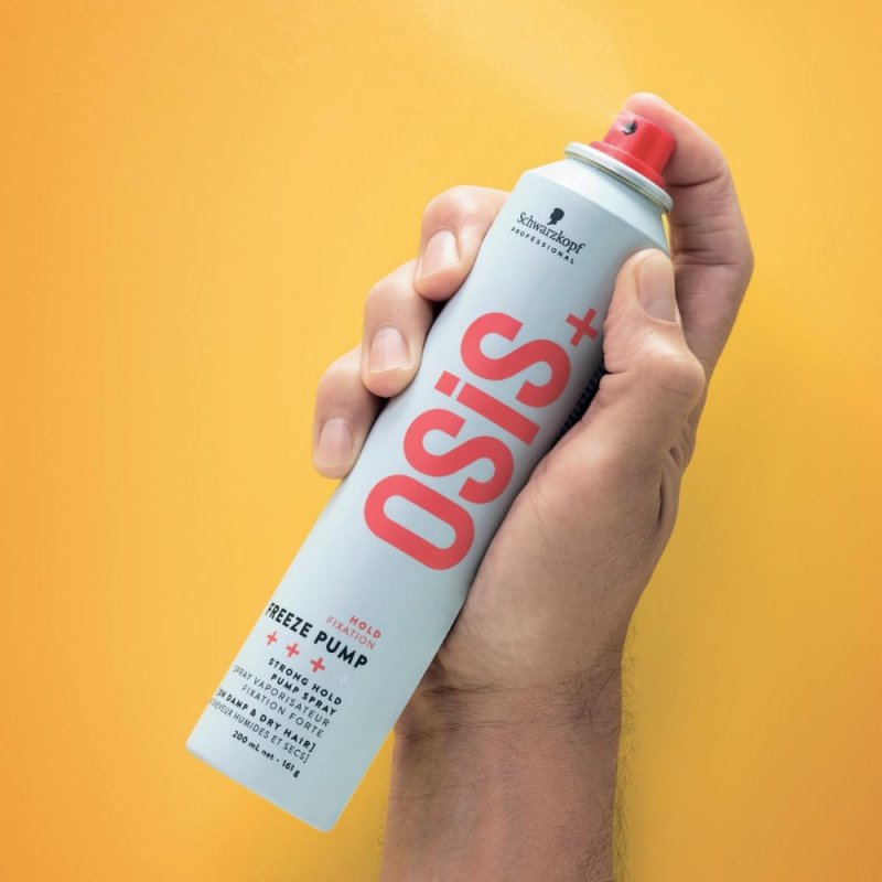 Schwarzkopf Osis Freeze Pump lacca capelli ricci e mossi 200ml - Planethair 