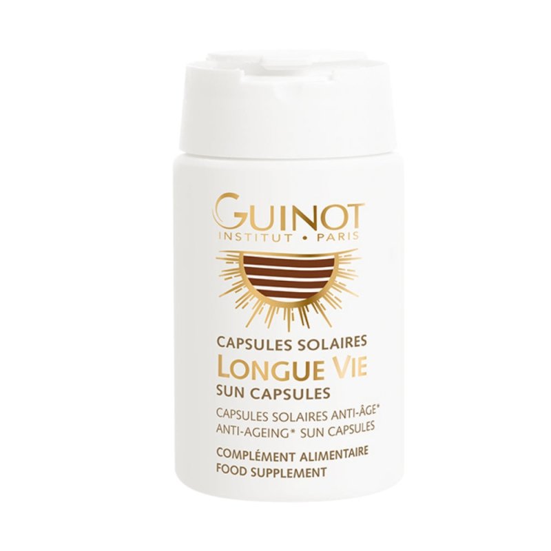 Guinot Longue Vie Sun Capsules integratori solari 30 capsule - Planethair 