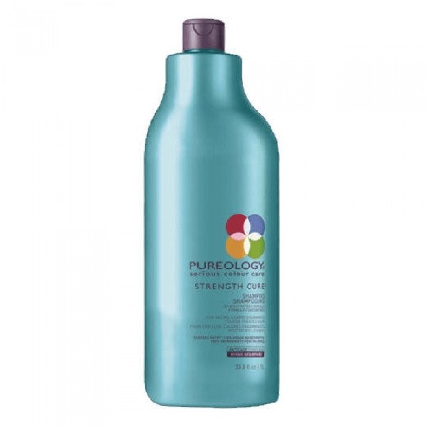 Pureology Strength Cure Shampoo 1lt - Capelli Danneggiati - Bio e Naturali