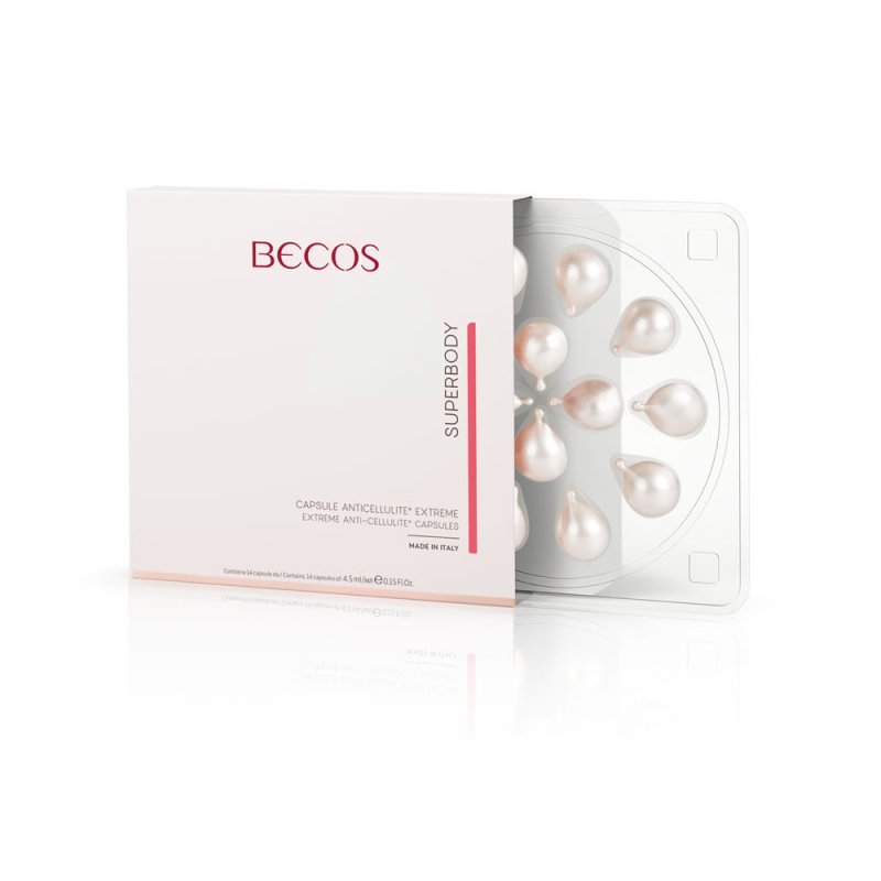 Becos Superbody Capsule Anticellulite Extreme 14 X 4,5ml - Planethair 
