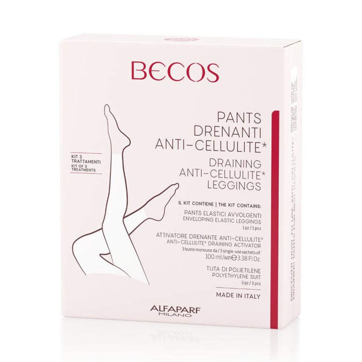 Becos Kit Pants Drenanti Anticellulite 3 trattamenti - Rassodante & Tonificante - Omnibus: Compliant