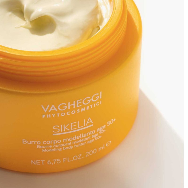 Vagheggi Sikelia Burro Corpo Modellante Age 50+ 200ml - Planethair 