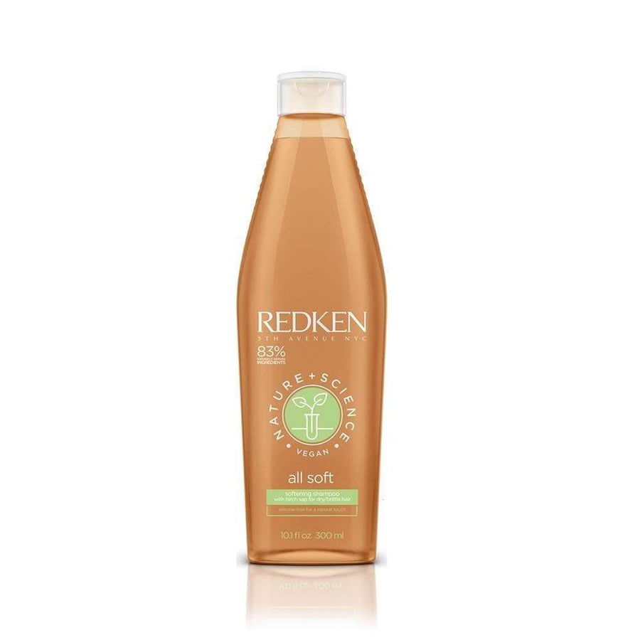 Redken Nature + Science All Soft Shampoo 300ml - #Redken Nature + Science - Bio e Naturali