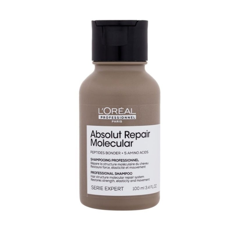 L'Oreal Professionnel Absolut Repair Molecular Shampoo 100ml - Planethair 