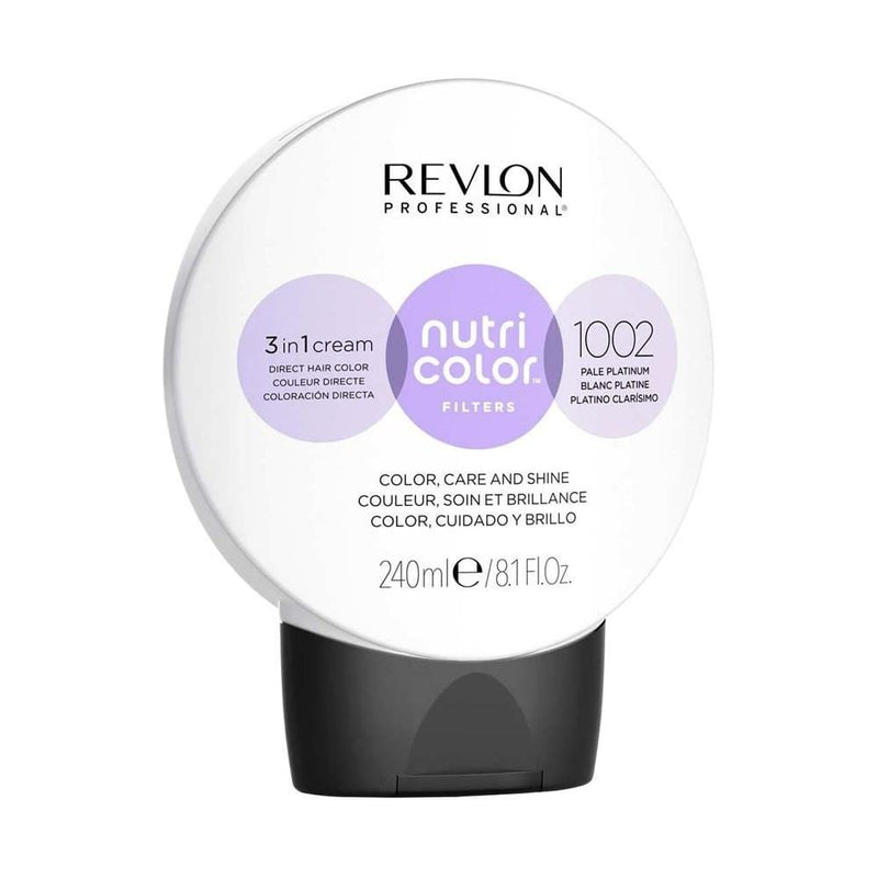 Revlon Nutri Color Filters 1002 Bianco Platino 240ml maschera colorante Revlon Professional