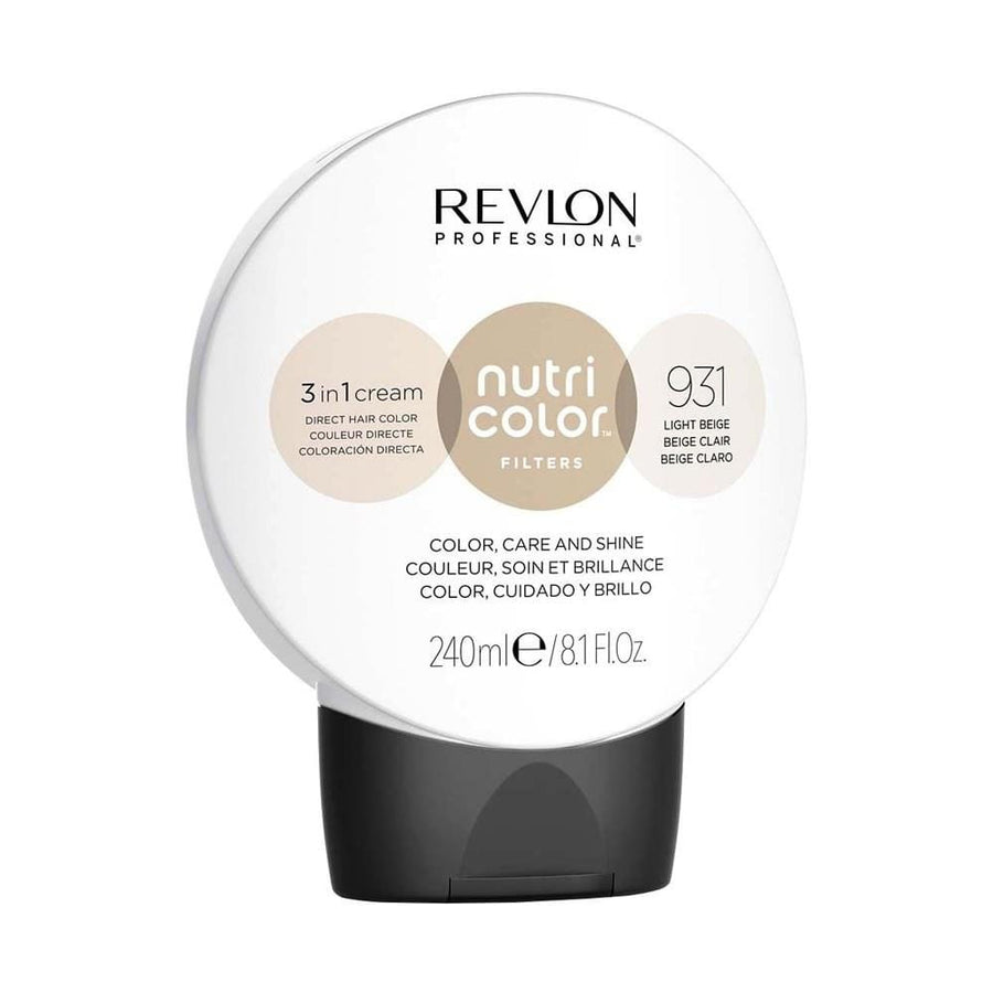 Revlon Nutri Color Filters Beige Chiaro 240ml maschera colorante Revlon Professional