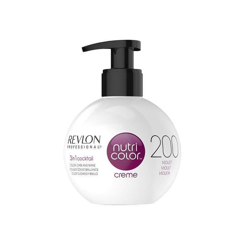 Revlon Professional Nutri Color Creme 200 Violet 250ml - Planethair 