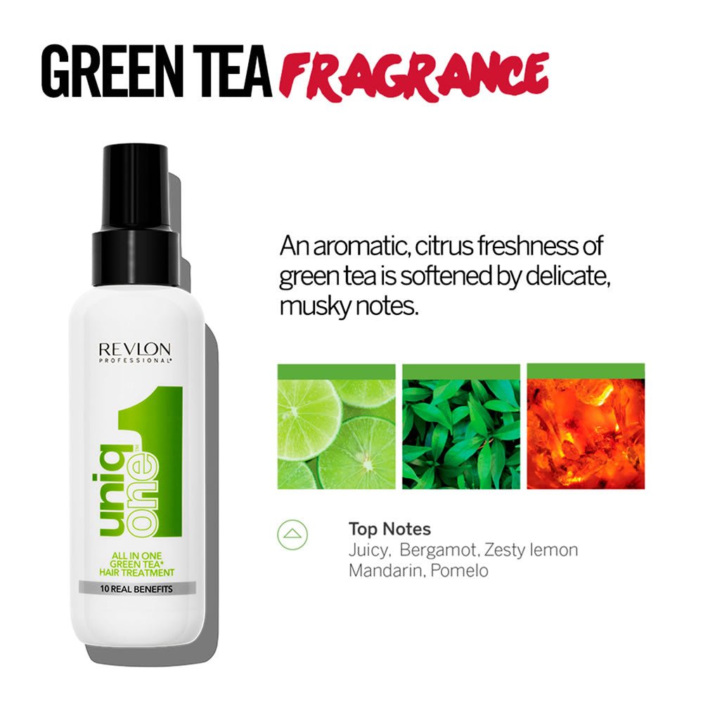 Revlon Professional Uniq One Hair Treatment Green Tea Fragrance 150ml - Capelli Crespi - Capelli
