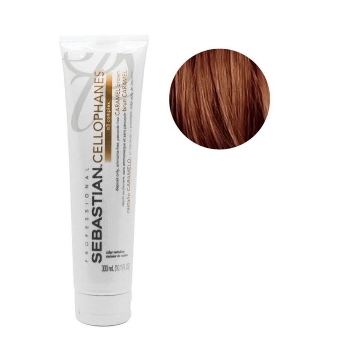 Sebastian Cellophanes Caramel Brown 300ml Sebastian -  planethair-it.myshopify.com -