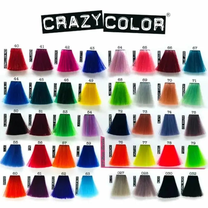 Crazy Color Colore Capelli 100ml - Riflessanti - 30/40